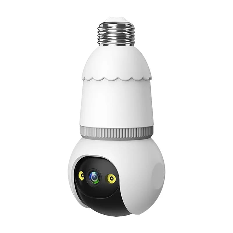 2MP 1080P V380pro APP E27 Telecamera dome IP PTZ wireless a colori AI Umanoide Sicurezza domestica CCTV Baby Monitor