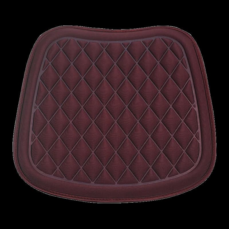 Four season universal semi enclosed car seat cushion, anti slip and comfortable rear seat cushion cover, three piece set for sma