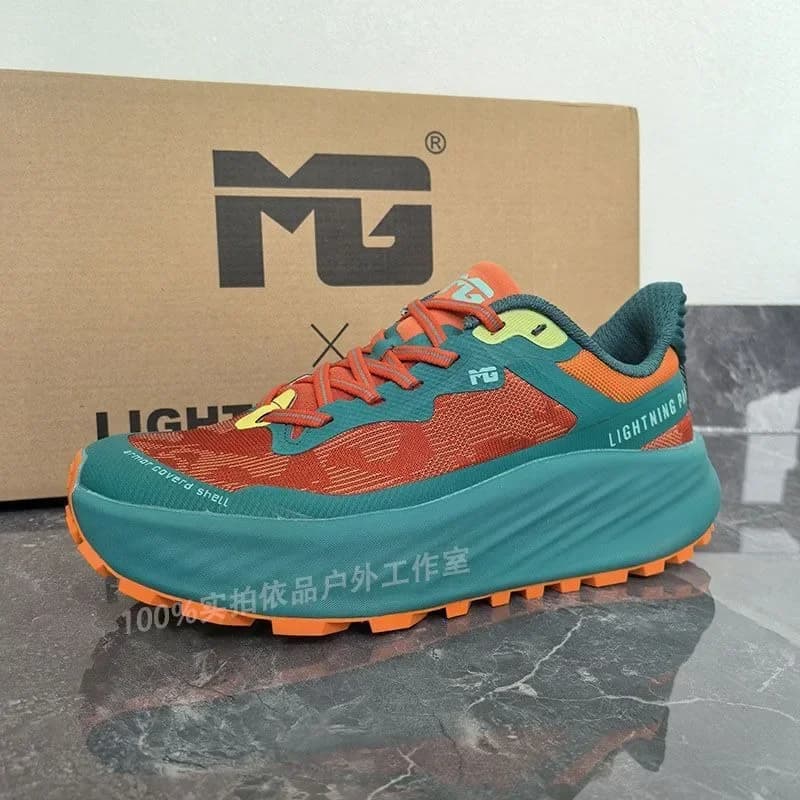 New Unisex 4 E Wide Foot Mountaineering Sneakers High Beauty Outdoor Jogging Shoe Strong Grip Non-Slip Sneaker