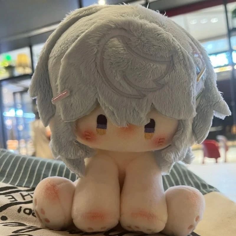 Merchandise del gioco Cosmic Railway Adventure - Bambola di peluche seduta da 15 cm (Personaggio Sunday/Wednesday)