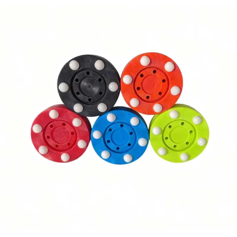 Pallone da hockey su ghiaccio per competizione di pattinaggio su ghiaccio al coperto Palline da hockey 115 g Peso 70 mm Diametri 29 mm Altezza 8 pezzi