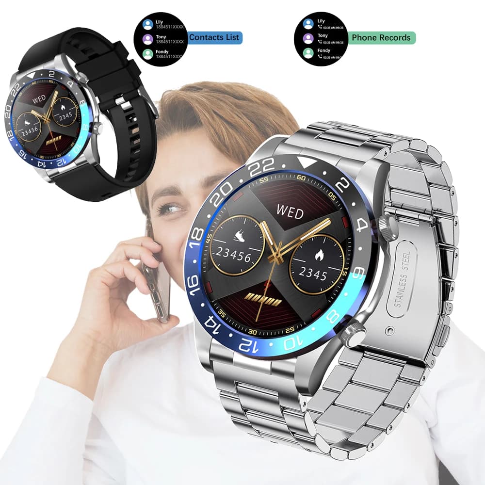 Smart watches for men waterproof IP68 reloj inteligente hombre Bluetooth call Smart watch sleep monitoring mode exercise NFC