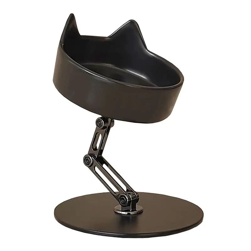 A27F-Pet Bowls Cat Food Bowls Water Bowls Anti-Black Chin Anti-Knockover Bowls Pet Water Bowls