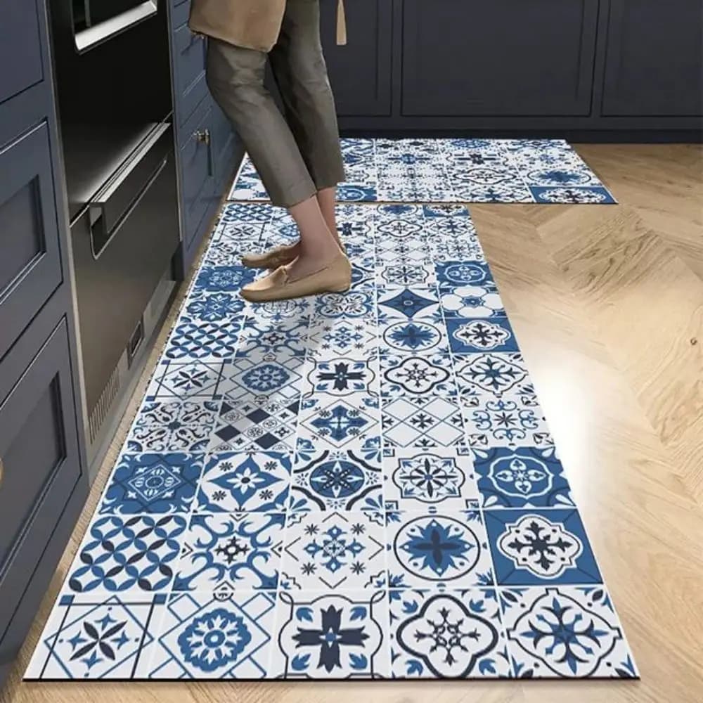 IKAMA American Kitchen Velvet Mats are water absorbers, non-slip, oil resistant, washable and disposable for home decoration