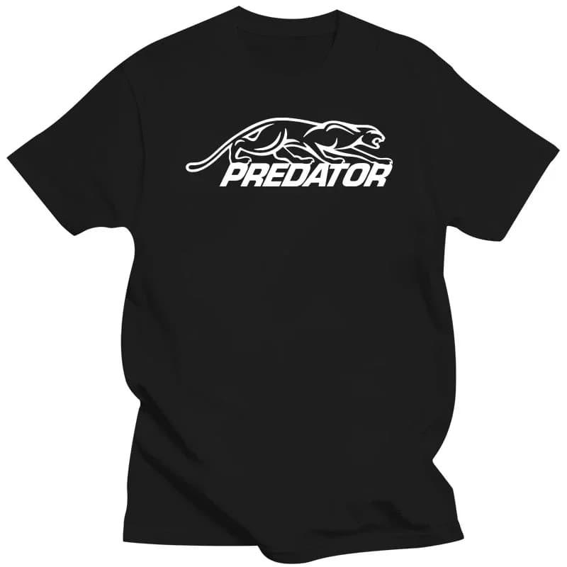Predator Pool Cues biliardo t-shirt da uomo manica corta nera abbigliamento firmato da uomo nuovo in top e tees colletto tondo harajuku 2024