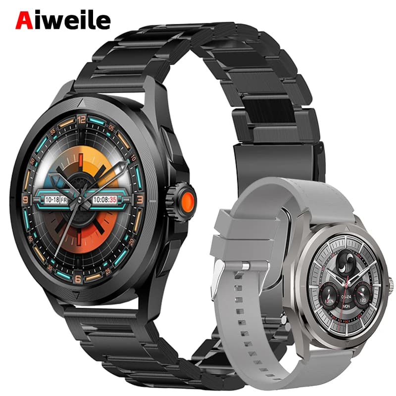 1.43 inch AMOLED high-end luxury smart watch GPT Fitness Tracker Sport Business Bluetooth HW5 PRO +
