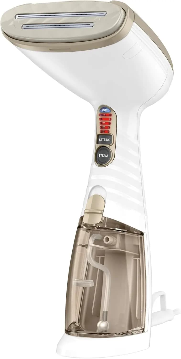 Stiratore a Vapore Portatile per Vestiti, Turbo ExtremeSteam 1875W, Design Manuale, Forte Penetrazione