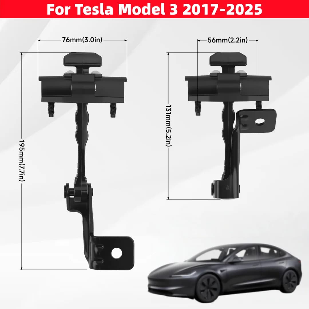 Limitatore Cerniera Porta Laterale per Tesla Model 3 2017-2025, Cinghia di Blocco Limitatore 1089507-00-D 1110298-00-D, Accessori Auto