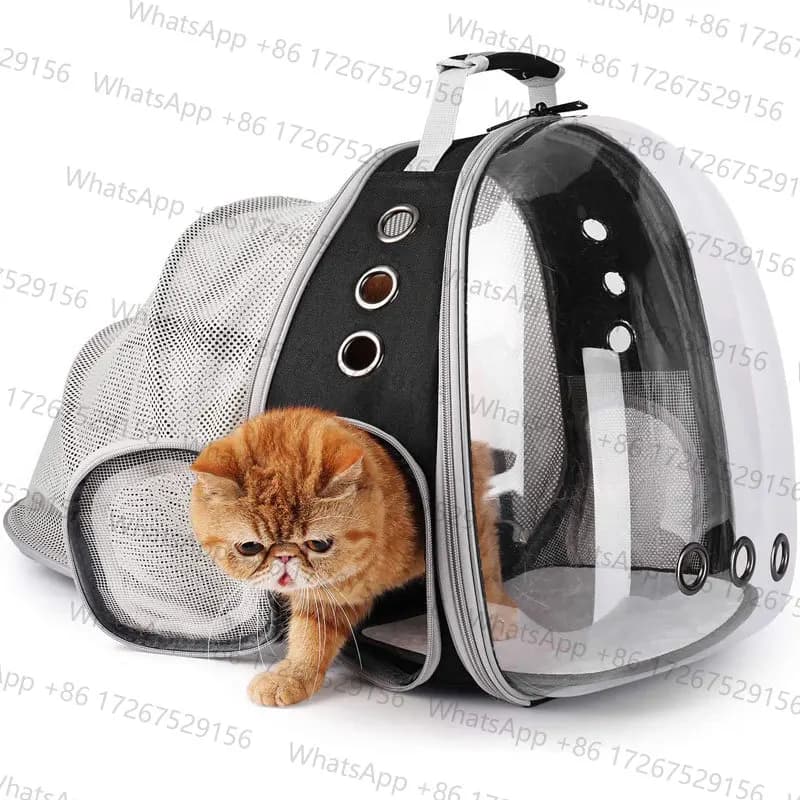 Portable Carrier capsule astronaut Shoulder cat bag Backpack Foldable for Pet Dog Large Space Tent Cage Bubble pet supplies