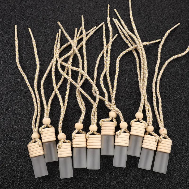 10 Pz 5 ml Auto Perfume Bottle for Essential Oils Deodorant for Auto Ornament Auto-styling Pendant Perfume Accessories Auto Warm
