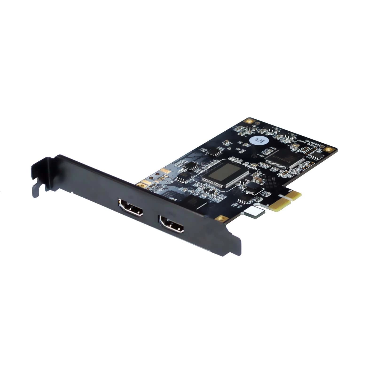 UNISHEEN PCIE 1080P OBS VMix Wirecast Xsplit 4K60 Loop VIDEO CAPTURE Card Grabber UC2500H-E