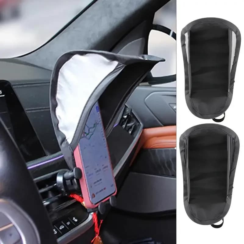 New Cell Phone Umbrella Sun Shade Sun Shade For Phone Sun Shield For Cell Phones Phone Sun Shade Glare Blocking Phone Stand