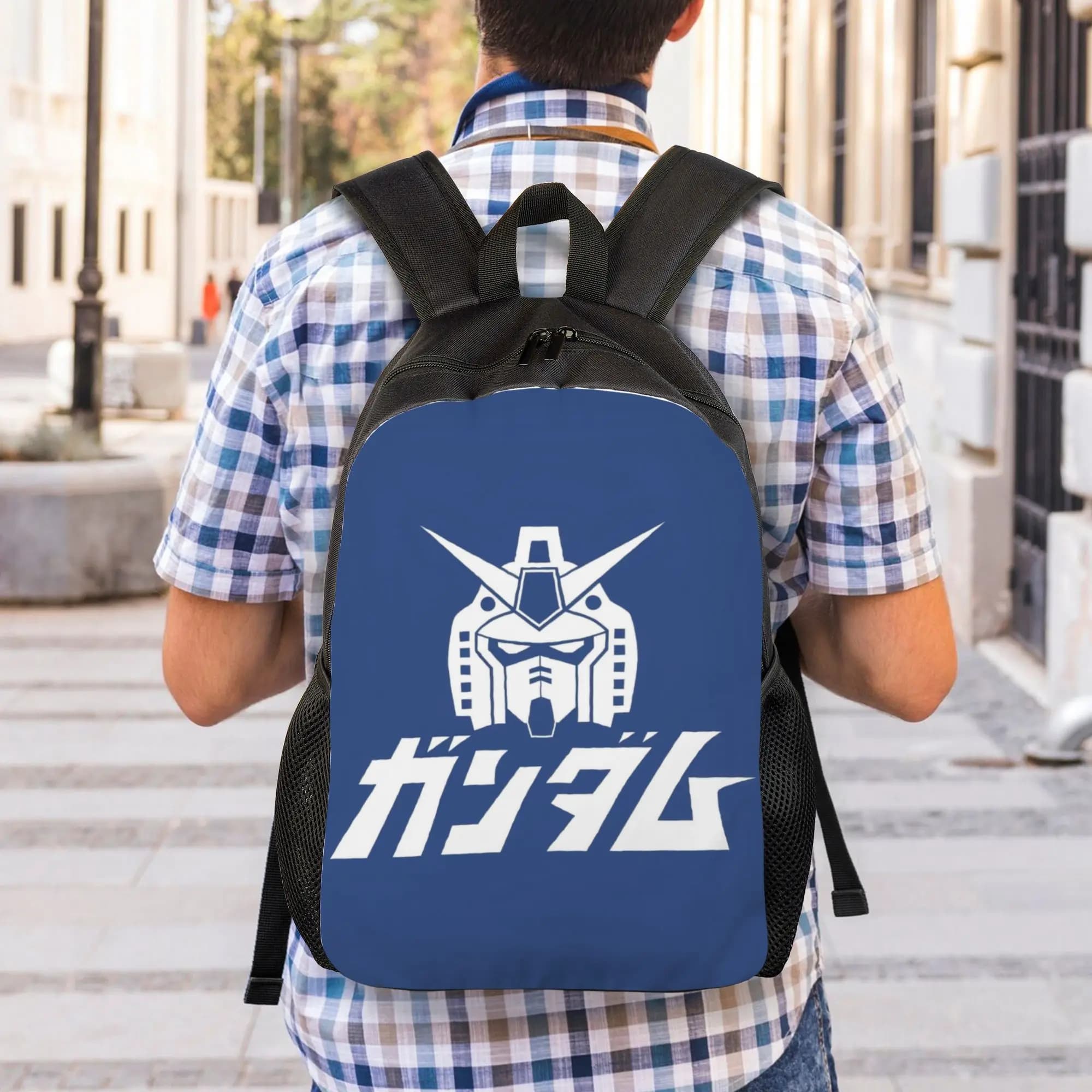 Zaino Gundam 30 per il ritorno a scuola, BANDAI, per impiegati e uso quotidiano