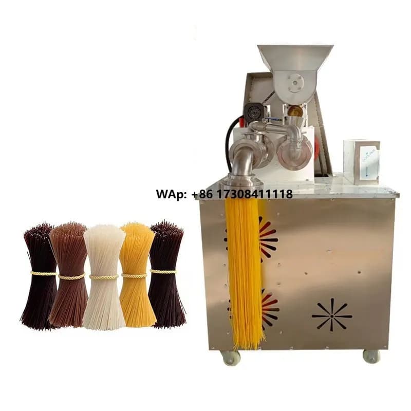 100KG/h Commercial Chinese Noodles Machine Industrial 25KG/h Pasta Maker Automatic Korean Noodle Making Machine