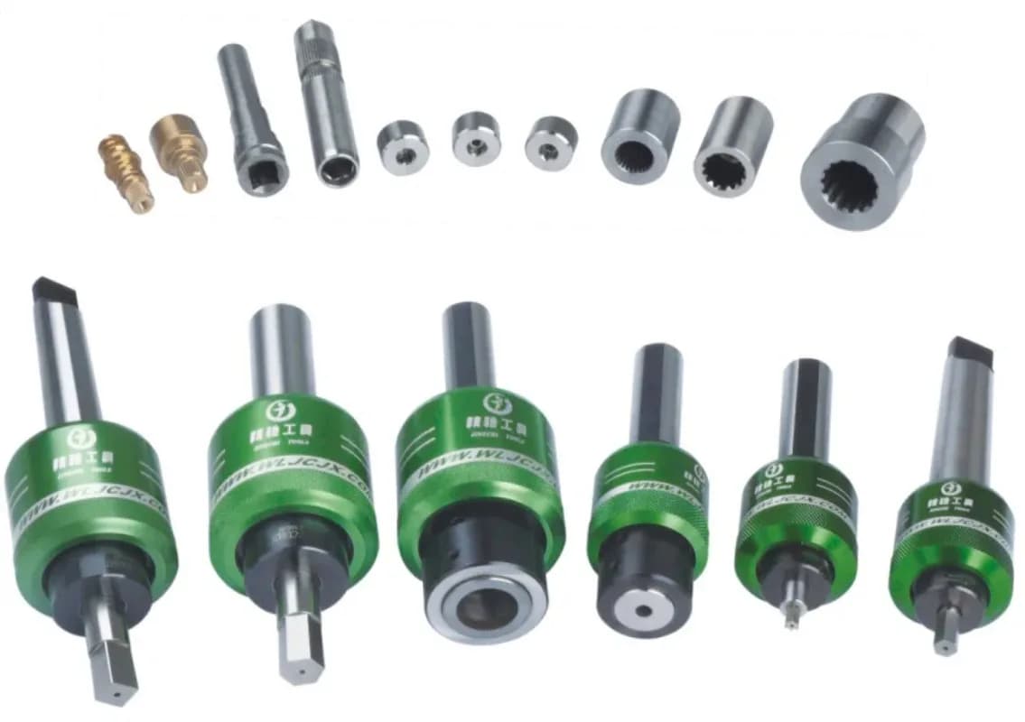 Set di Frese Esagonali Interne di Precisione KC-CX08A20 con Portautensili Rotante