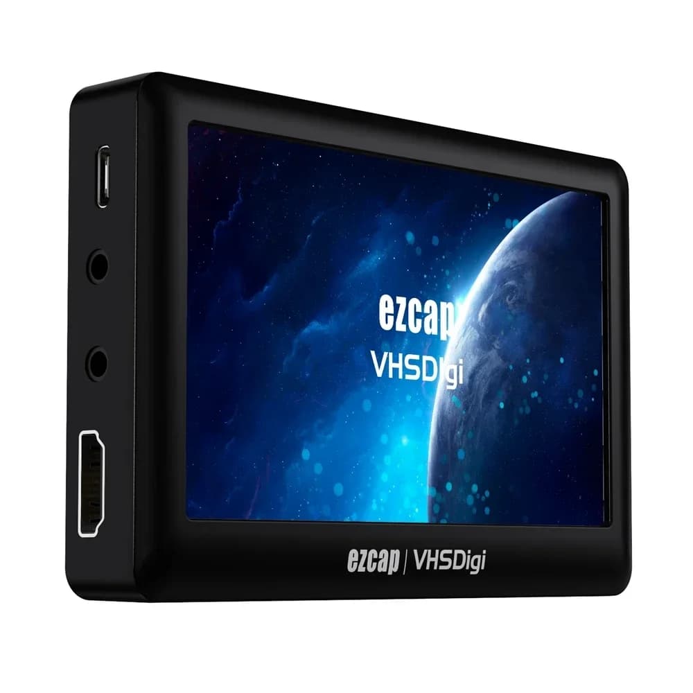 Ezcap180 registratore AV Video Audio Capture Box convertitore analogico-digitale registra Video 4.3 "dal lettore DVD VHS alla scheda TF U Disk