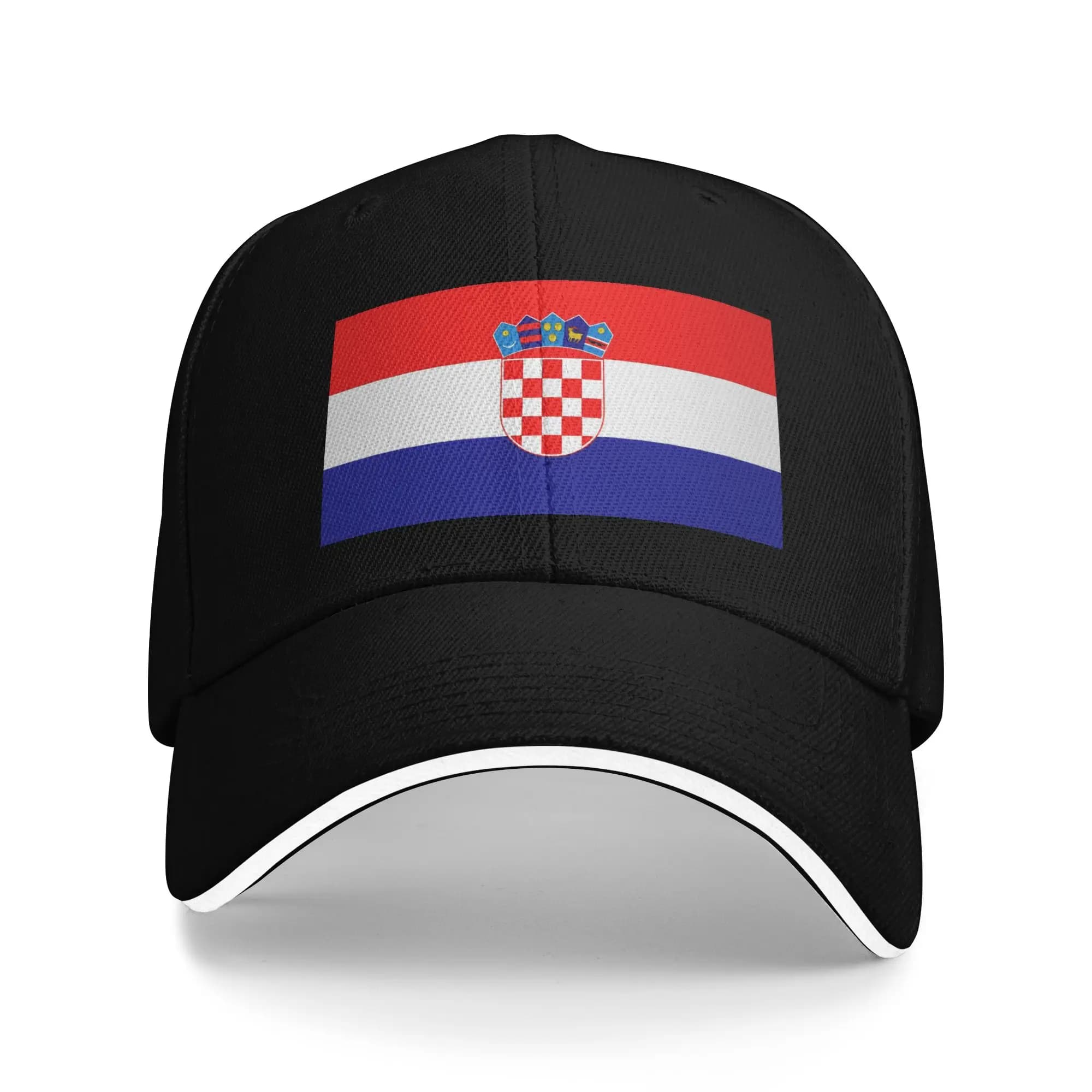 Croatia Croatian National Flag Red White Blue Stripes Baseball Cap Men Trucker Hat Summer Casual Outdoor Sport Baseball Caps