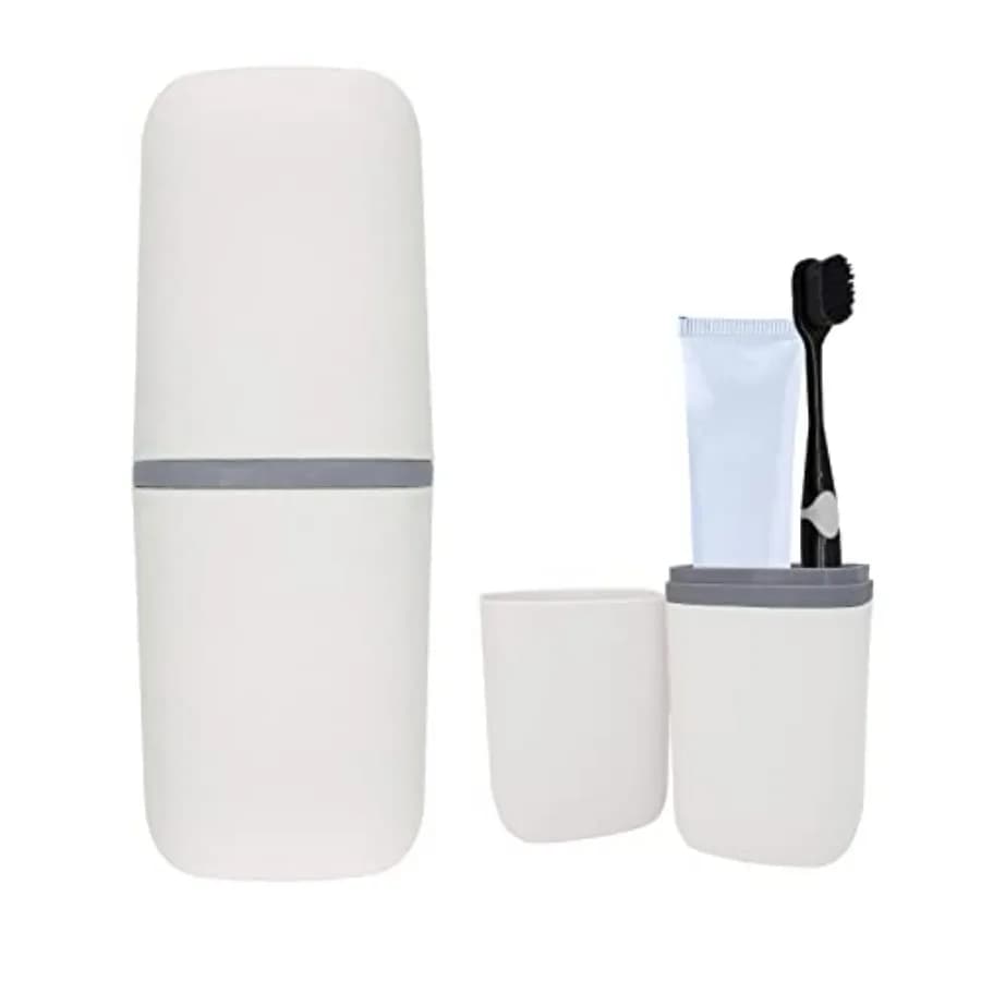 Toothbrush Travel Case, Travel Toothbrush Cup Holder Portable Toothbrush Travel Container Portable Toothpaste Storage Travel To