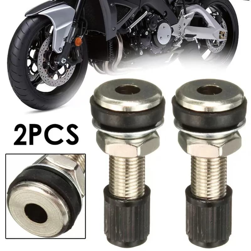 2 pieces lid pneumatic valve wheel auto alloy zinc 32mm bike tubeless mountain pneumatic valve Dustcap