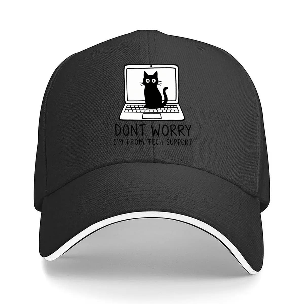 Dont Worry Im From Tech Support Sandwich Baseball Cap Sun Cap Outdoor Workouts Hat