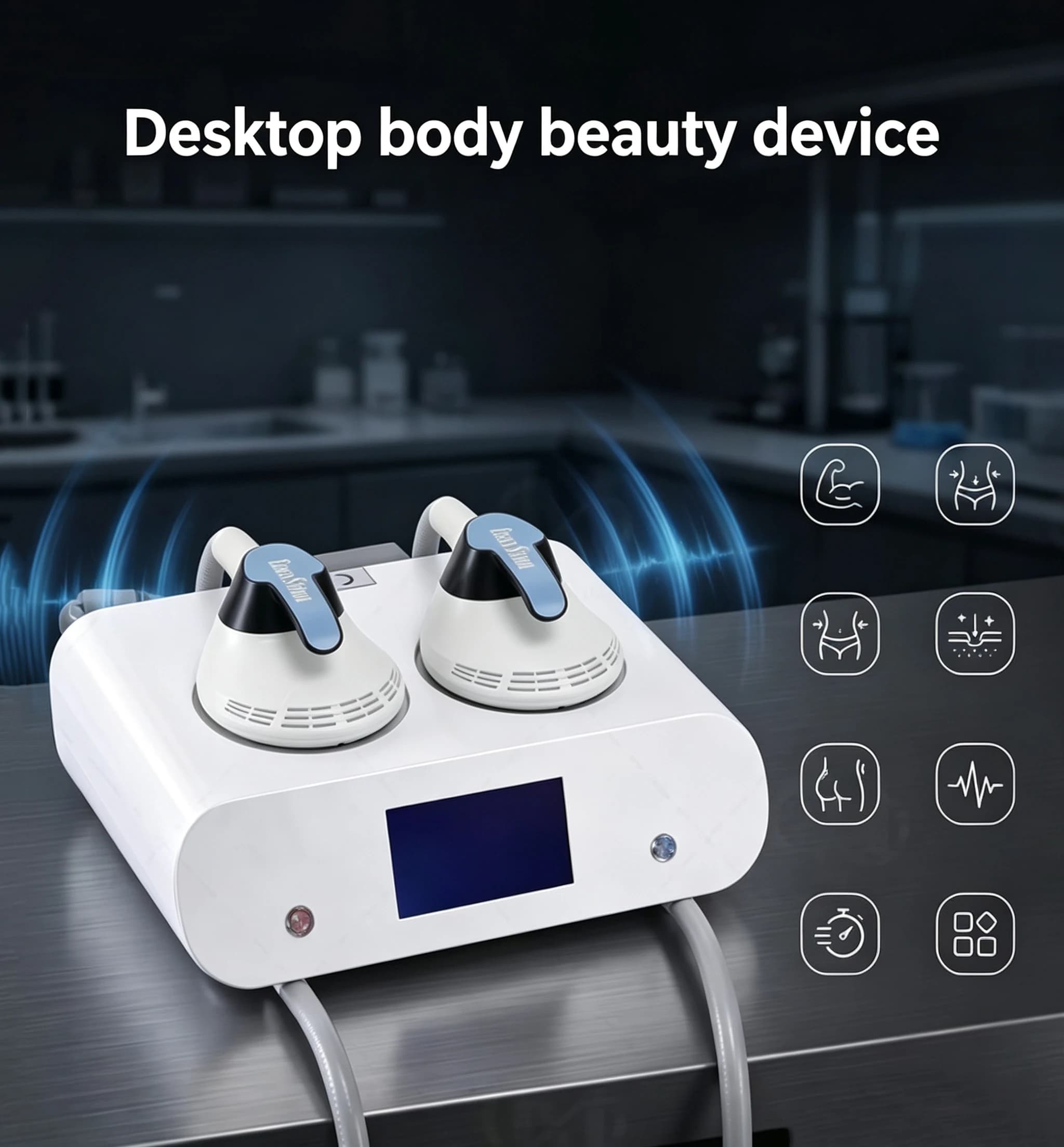 New Desktop Magnetic Body Beauty Device For Stomach, Thigh, Arm, And Home Use Magnetic Beauty Equipment