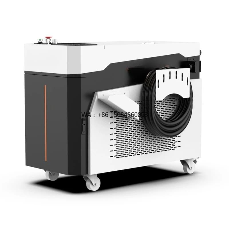 Cleaning Machine Handheld Fiber Cleaning Machine for Metal Rust/Oil/Paint Surface Removal