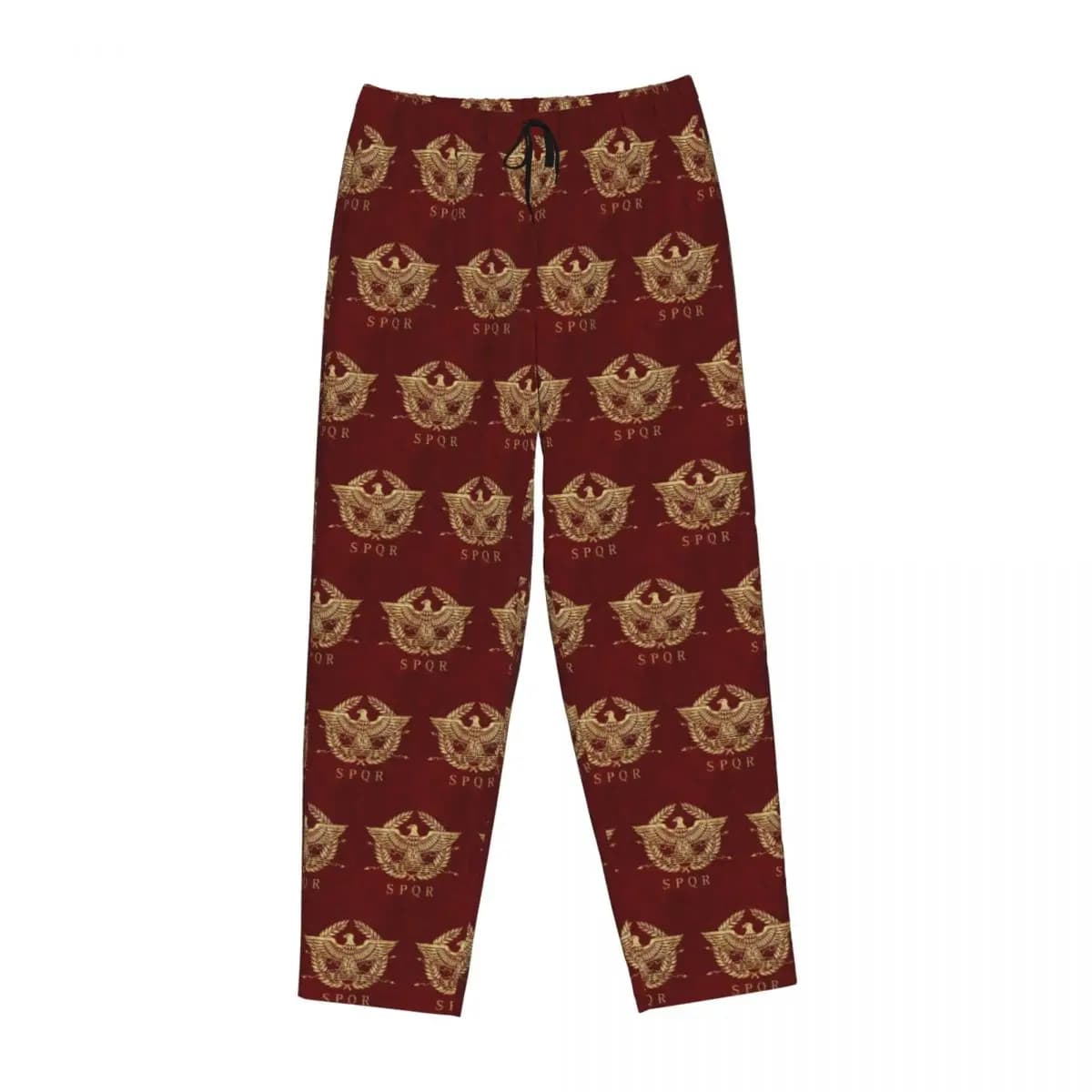 Custom Rome SPQR Roman Women Pajama Pants Lounge Sleep Sleepwear Bottoms with Pockets