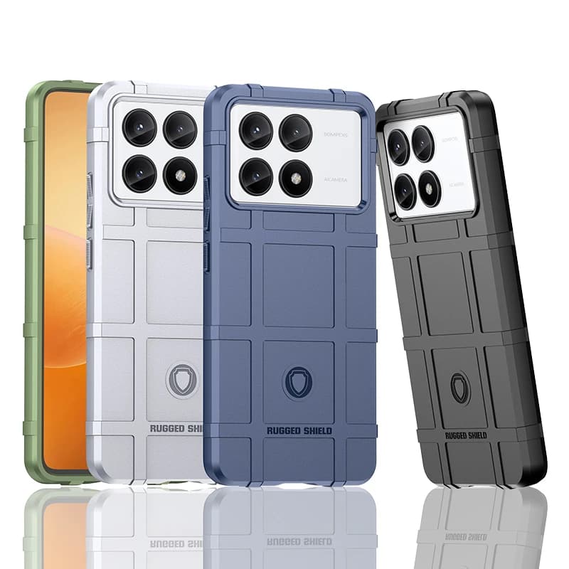 Shockproof Phone Case For Xiaomi Poco X6 Pro Bumper Anti-knock Soft TPU Slim Back Case Poco X6 Pro Cover For Poco X6 Pro Case