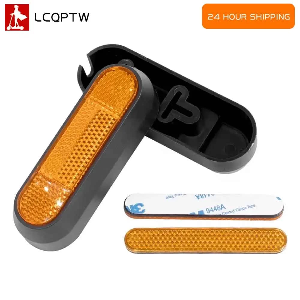 Aggiornamento Mozzo Ruota Guscio Protettivo per Ninebot Max G30 G30D Scooter Elettrico Custodia Riflettente Adesivo Parte di Copertura Ruota Anteriore Posteriore