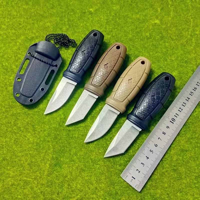 5CR blade field outdoor knife fixed blade knife camping portable scabbard fishing knife EDC pocket knife corrosion-resistant