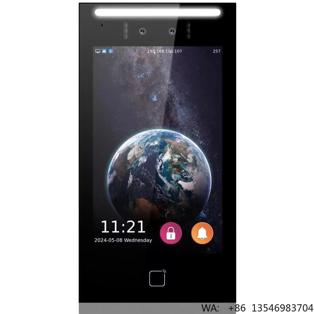 Videocitofono Wireless Tianlai H8 da 8 Pollici con Controllo Tramite App Tuya, Campanello Video WiFi 2.4GHz