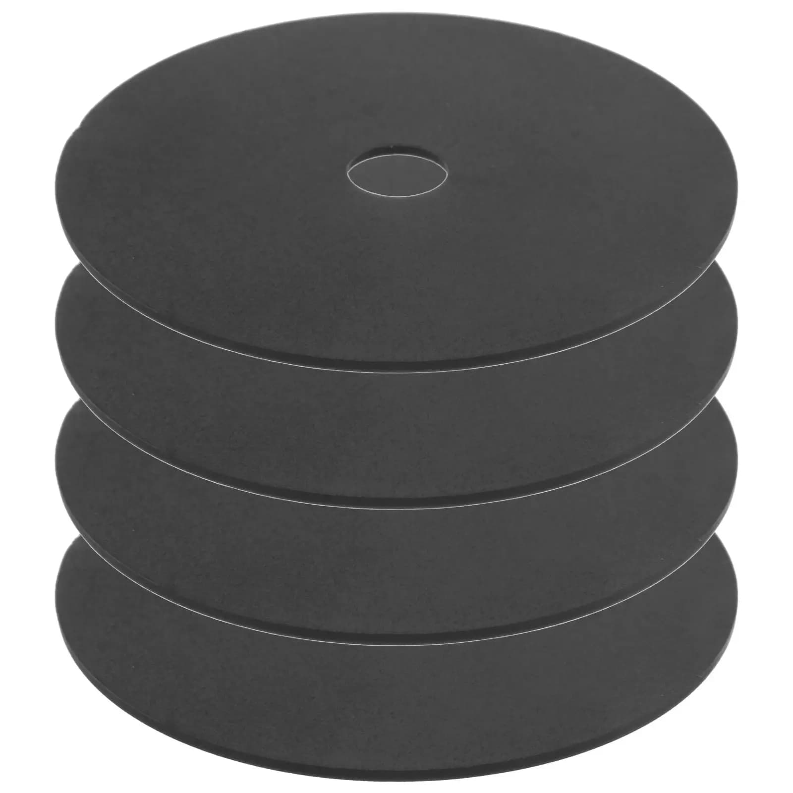 4Pcs Toilet Brush Shield Disc Cover Lid Replacement Part for Bathroom Cleaning Tools Splash Proof Odor Blocker Easy Install
