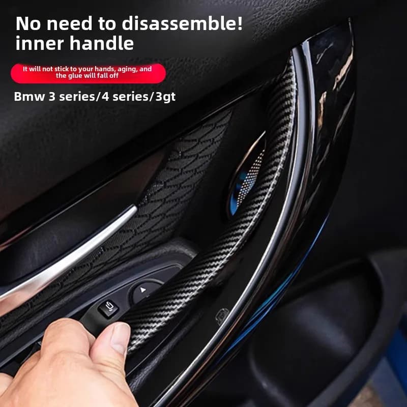 Parte dell'auto Maniglie per porte interne per BMW F30 F31 F32 F34 F36 F80 F82 3 4 Serie 3GT ABS Maniglia per porta interna Tirare la copertura protettiva