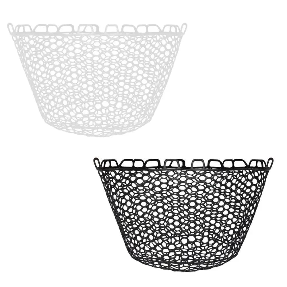 Rete da Pesca in Silicone Resistente, Rete a Maglie Pieghevole per Pesca a Mosca, Rete di Atterraggio, Accessorio per la Pesca, Borsa Rete da Pesca