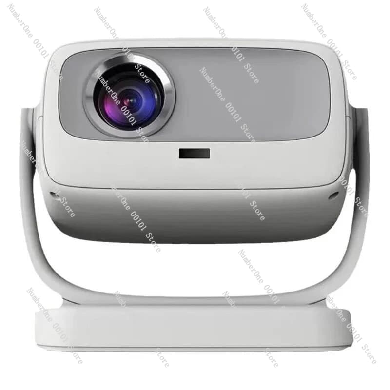 Proiettore Ultra HD con Autofocus, Mini Proiettore Portatile per Cinema Domestico, per Hotel, Airbnb, Soggiorno, Camera da Letto, Dormitorio, Compatibile con Smartphone