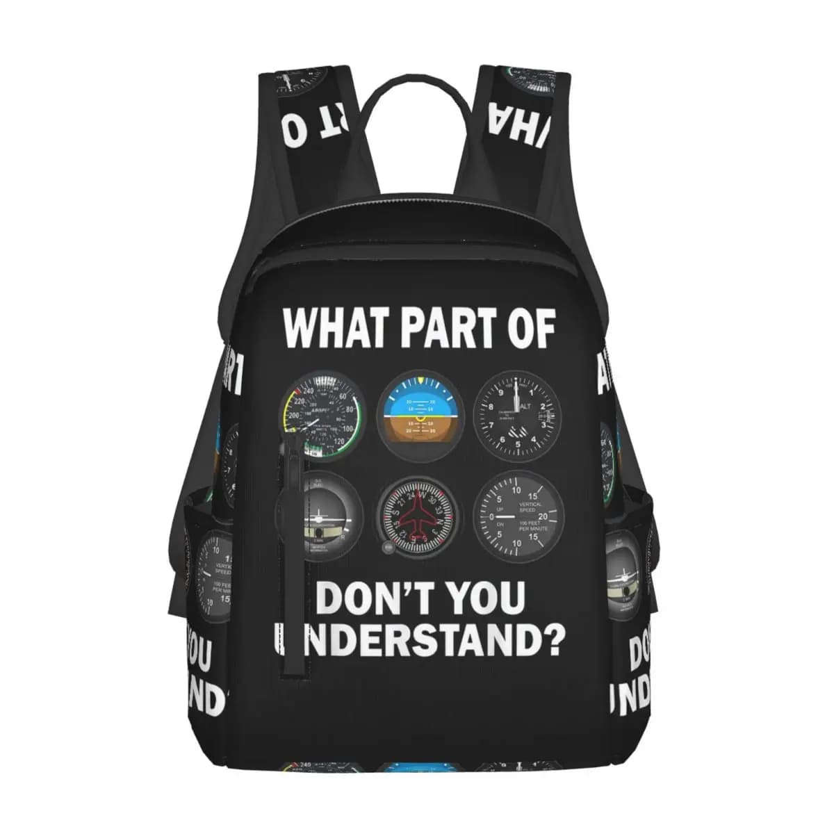 Regalo per Pilota, Accessori e Strumenti per Aviazione, Zaino per Pilota, Borsa per Libri, Borsa Scolastica, Borse a Tracolla per Uomini e Donne