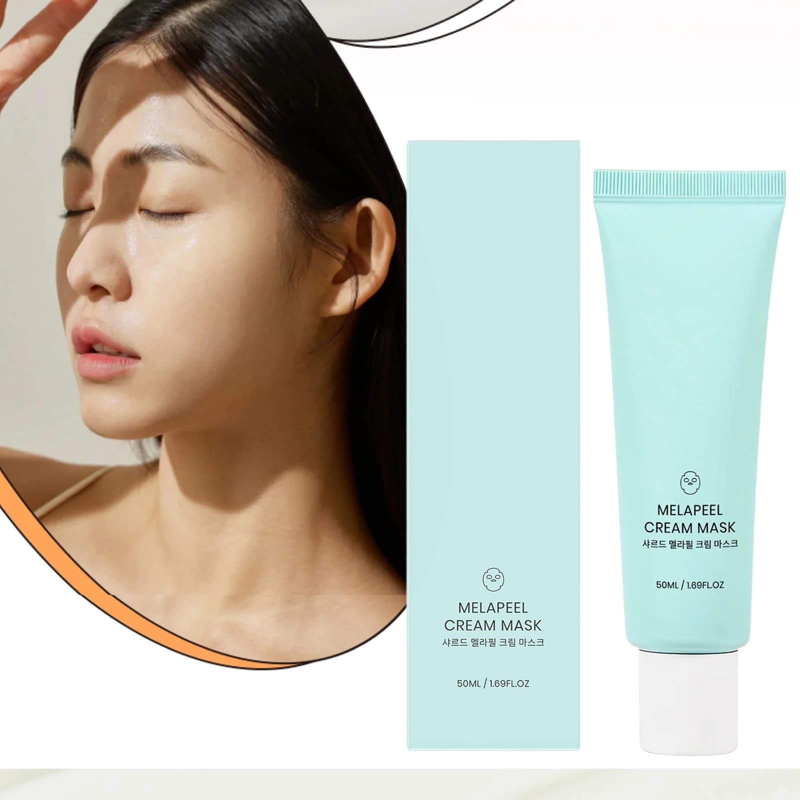 Maschera Viso Peel-Off al Collagene Idrolizzato per Macchie Scure, Esfoliante, Illuminante, Detergente, Rimuove Punti Neri e Sebo, Cura del Viso