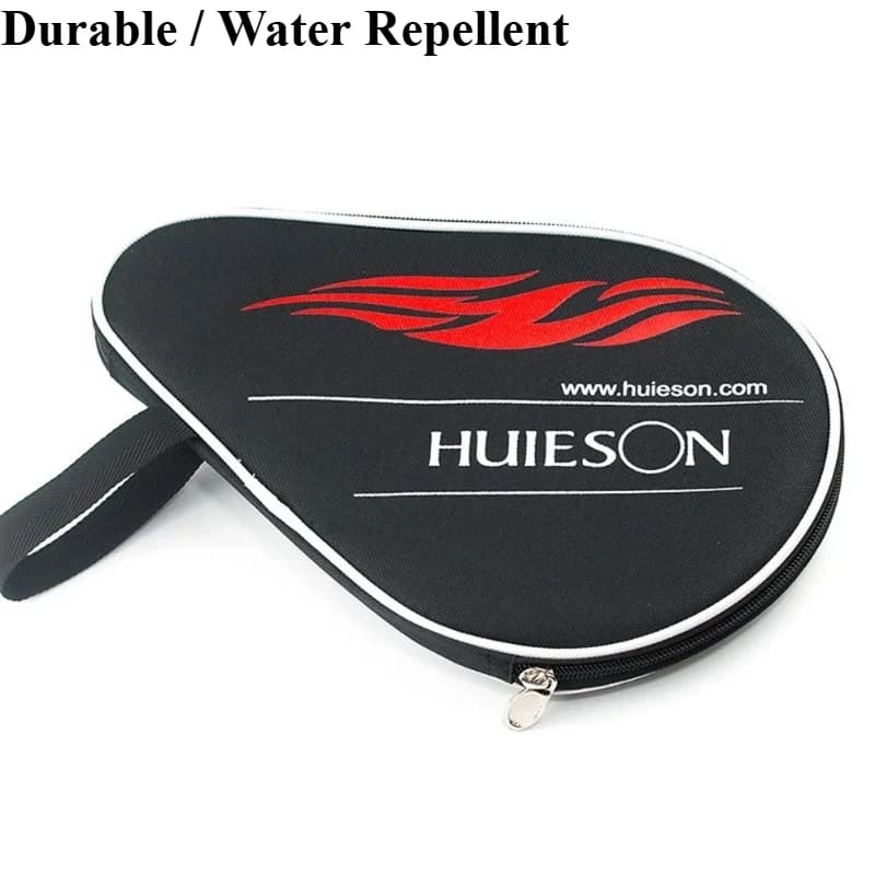 Portable Table Tennis Paddle Bags Shock Absorbing Ping Pong Racket Protective Cover Water Resistant Oxford Cloth Storage Case