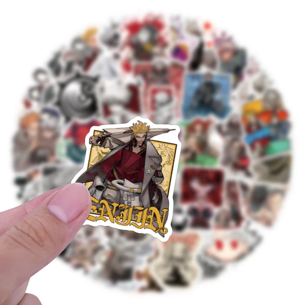 10/30/60pcs GACHIAKUTA Stickers Anime Graffiti Skateboard Laptop Bike Waterproof Kids Cartoon Sticker Toys Gifts