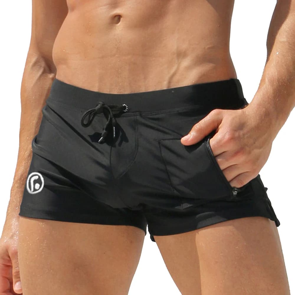 Men's Summer Swimwear Fast Drying Beach Swimwear Sunga Mayo Swimwear Breathable Swimwear Sports Surf Shorts
