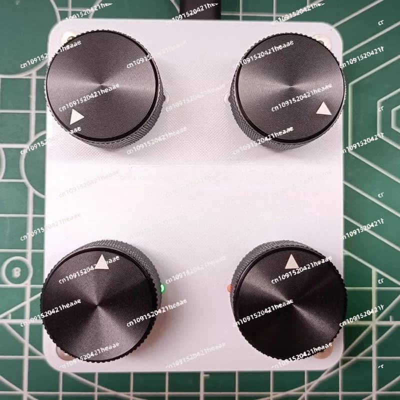 Adatto per controller MIDI CC, controller con manopola MIDI per software host musicale, 4 manopole, informazioni CC personalizzabili