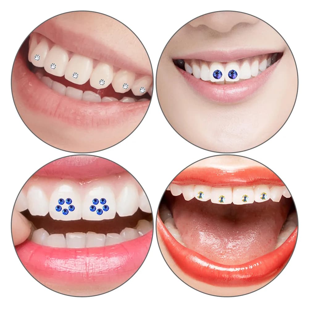 Dental Strass Tooth Stones Teeth Jewellery Strass for Teeth Decoration Teeth whitening