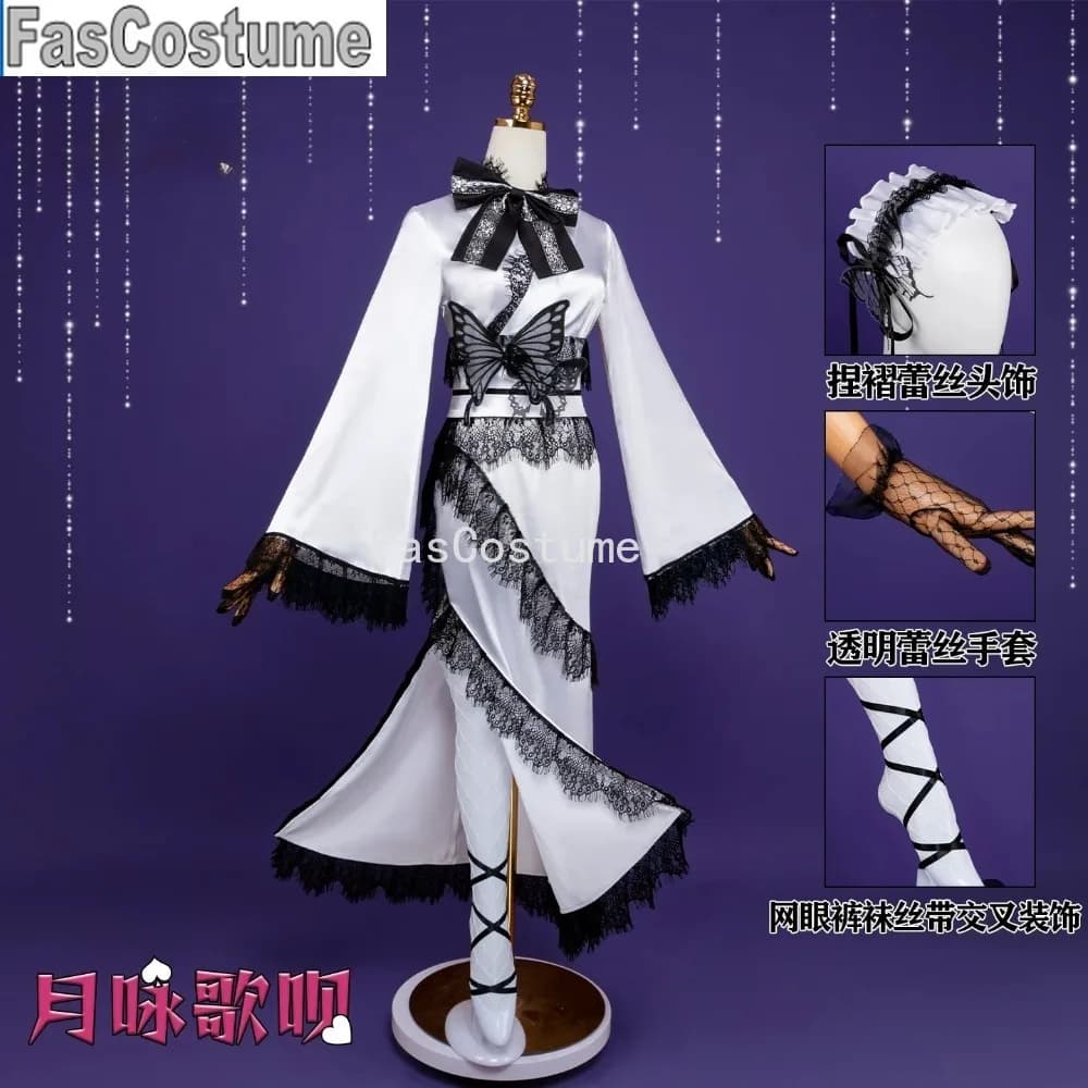 Anime Shugo Chara Asakusa Hanayashiki Utau Hoshina Cosplay Costume Kimono Uniform Halloween Women Dress Outfit