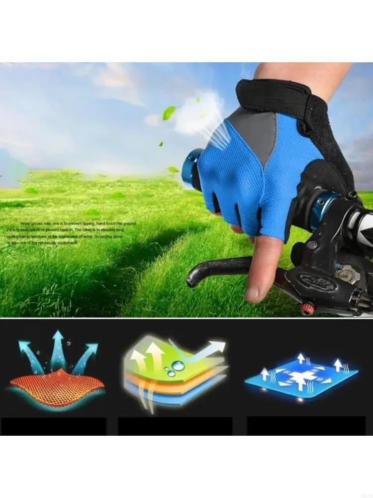 Half Finger Gloves Cycling Gloves Sport Gloves Gym Gloves Cycling Gloves
