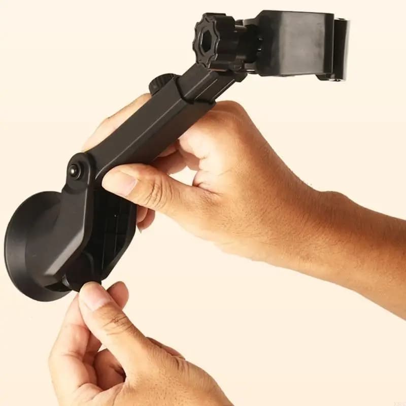 Adjustable hairdryer holder, wall mounting, bathroom, X3UC free hand hairdryer holder