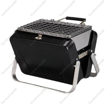 Mini barbecue pieghevole portatile, fornello da campeggio compatto e staccabile, set da cucina per picnic all'aperto