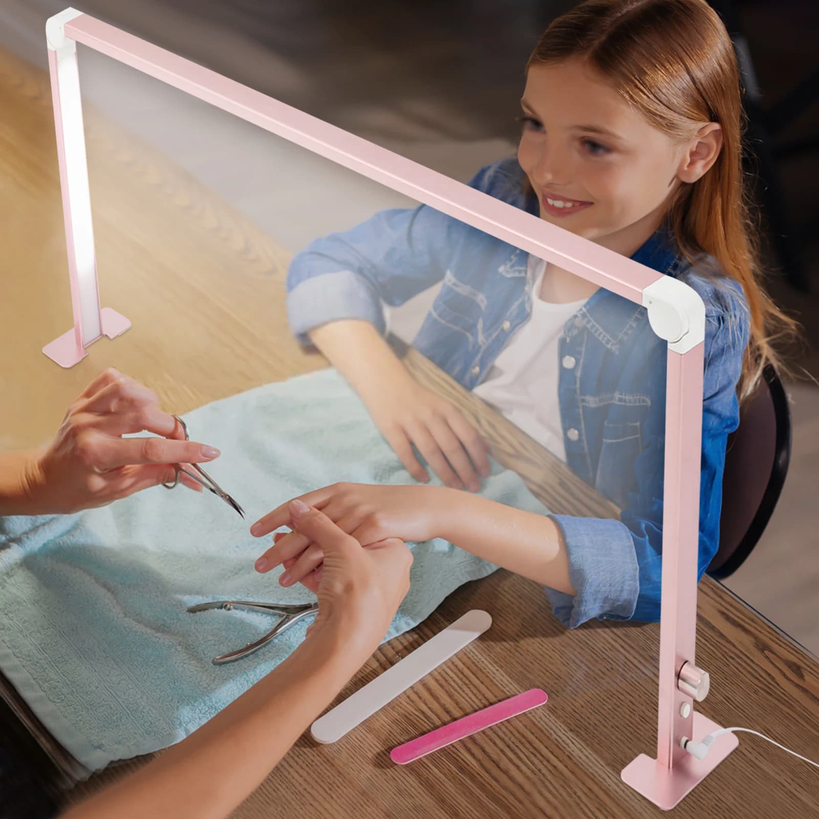 Nail Desk Lamp, LED Manicure Lamp, Desk Light for Nail Art