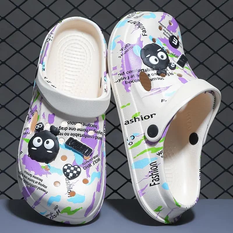 Nuove scarpe traforate da uomo anti-odore e con suola spessa in EVA antiscivolo, sandali traspiranti da donna non soffocanti per l'uso all'aperto