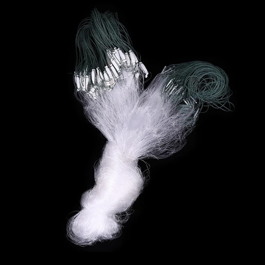 Nylon Fishing Net Small Mesh Firm Fish Mesh Trap Monofilament Gill Net Netting Outdoor Fishing Tackle Accessories