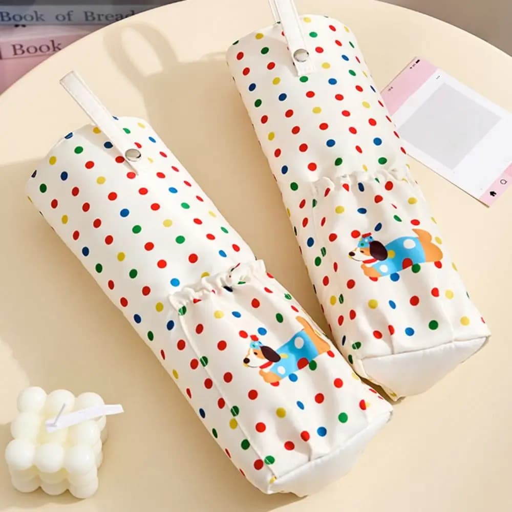 Dopamine Curling Iron Storage Bag Heat Resistant Protective Straightener Carrying Case Zipper Closure with Handle